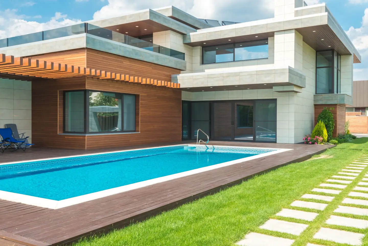 Swimming pool built in Hamilton, NSW